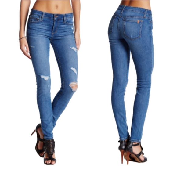 Joe’s womens skinny distressed jeans size 29. - Picture 1 of 8